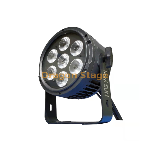 7 x 15w RGBW 120W RGBW-par Mini Sun-7