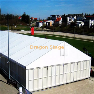 20x50m 25x40m de alta qualidade A tenda de alumínio da barraca branca em uma tenda
