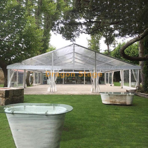 500 Seaters Luxury Clear Party Tent para atividades ao ar livre