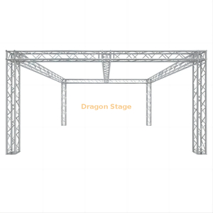 Global Truss 20'x20 'Fazenda de troca / sistema de exposições - Truss modular F34 com cantos de bloco de junção universal e feixe central