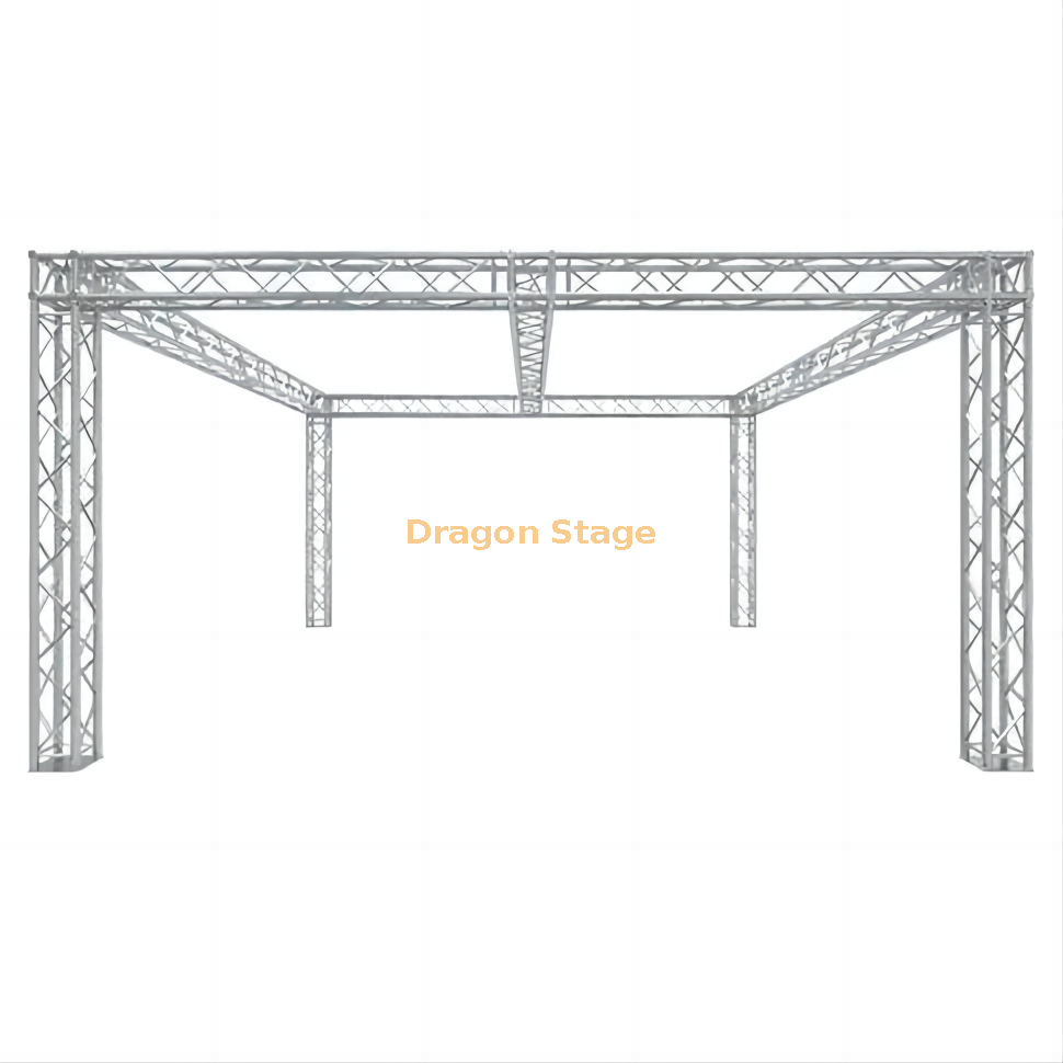 Global Truss 20'x20 'Fazenda de troca / sistema de exposições - Truss modular F34 com cantos de bloco de junção universal e feixe central