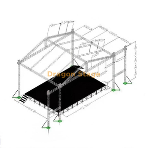 Music Festival Light Sound Sound Event Struss 13x10x8m
