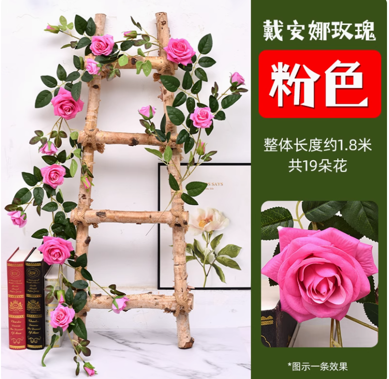 玫瑰花藤 1 条