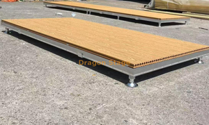 Plataforma do pátio do jardim do pátio ao ar livre