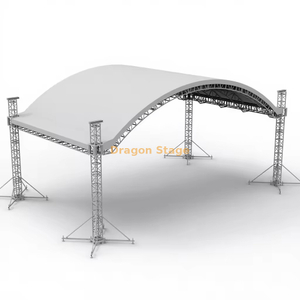 Arco quadro de suporte de alumínio treliça de telhado 10x6x4m