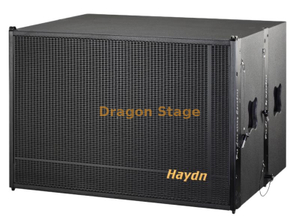 HL215B Subwoofer passivo duplo de 15 polegadas para sistemas de som profissionais