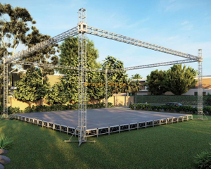Sistema de treliça de evento de alumínio ao ar livre de casamento 18x18x9m