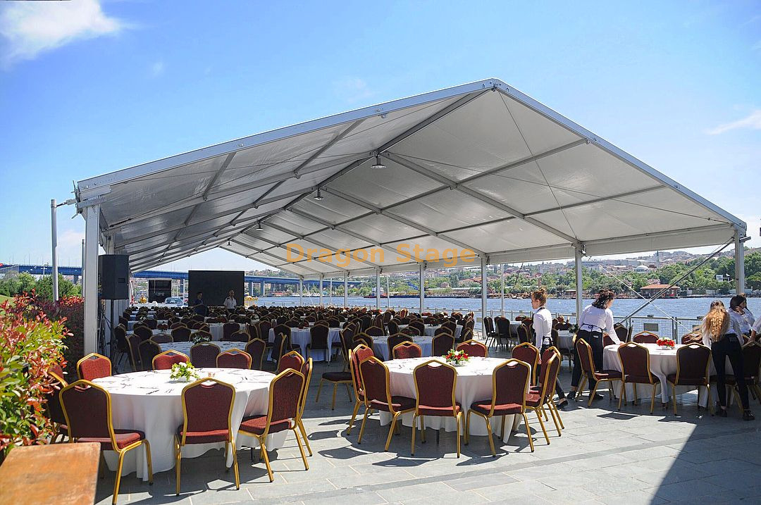 15m Span Outdoor Event Wedding Party Marquee Tent de 15m de comprimento