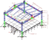Estrutura de treliça de telhado de inclinação externa personalizada 8x7x5m para concertos e eventos