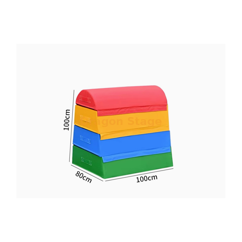 Equipamento de treinamento de parkour Conjunto completo de caixa de cavalo pomada
