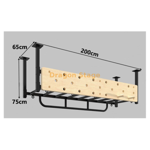 Ninja Track - escada multifuncional de 2M com 1,8 m de placa de soquete