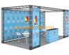 Expo portátil Ferramenta Livre Comércio da Exposição de Exposição Modular Alumínio Trelúcia Booth 6x3m Altura 3m
