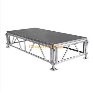 Mini Stage Plataformas modulares móveis 3x2m 
