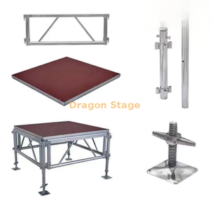Etapa removível de alumínio para a festa ao ar livre 4.88x1.22m