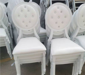 Cadeira de bambu personalizada, cadeira de banquete, cadeira de jantar com encosto redondo, cadeira de hotel, cadeira de restaurante, cadeira com encosto de metal