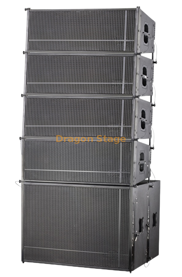 Alto-falante profissional externo e sistema de som para 1.000 públicos