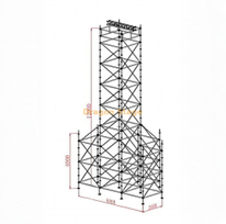 Array de linha de alto -falante de 12m ao ar livre