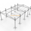 Estrutura de treliça de suporte de solo modular extragrande de alumínio 20mx40x9m (9m de altura)
