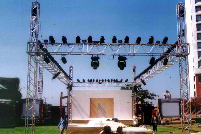 Sistema de treliça de torneira LED de liga de alumínio LED 8x8x6m para concerto ao ar livre 