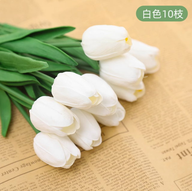 INS Wind Simulation Flower Bouquet Tulipa Sala de estar Mesa Ornamento