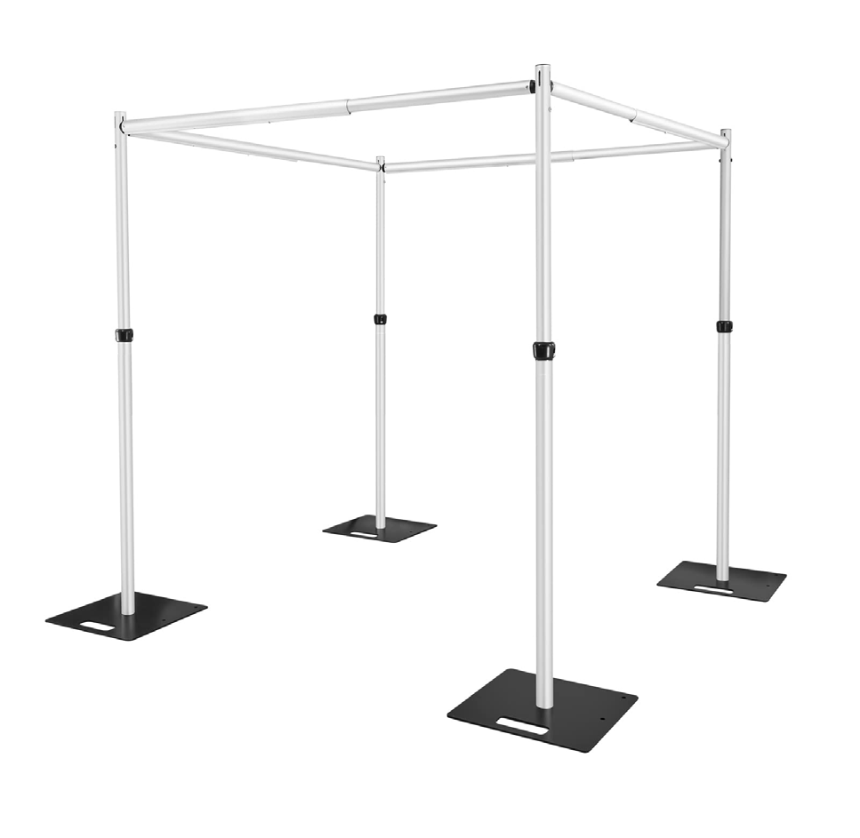 Estrutura de dossel retangular