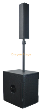 Sistema de alto-falantes de coluna HM404 com subwoofer ativo HM1500BA
