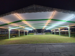 Truss Hall de telhado de grandes eventos de alumínio personalizado no Vietnã 42x24x6m