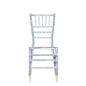 Cadeira de bambu transparente, cadeira de fênix, cadeira de casamento, cadeira de resina para PC, cadeira de cristal, cadeira de acrílico, cadeira de Napoleão, cadeira de plástico
