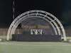 Sistema de treliça de palco de telhado curvo de alumínio de 12m x 6m - Dossel profissional para eventos de 3 arcos