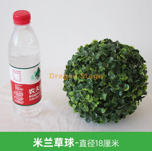Planta de planta de planta bola Milão Ball Plástico Planta Verde Decoração de teto