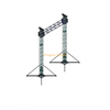 Torre de treliça de alto-falante line array profissional 2x10m (10m de altura)
