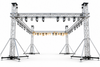 Sistema de treliça de iluminação de suporte de solo de alumínio 8x6x3m para eventos