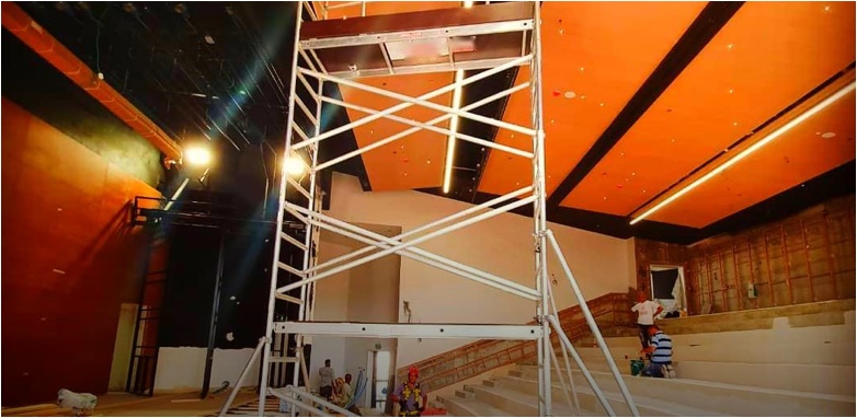 brochura de andaimes de alumínio do palco dragão