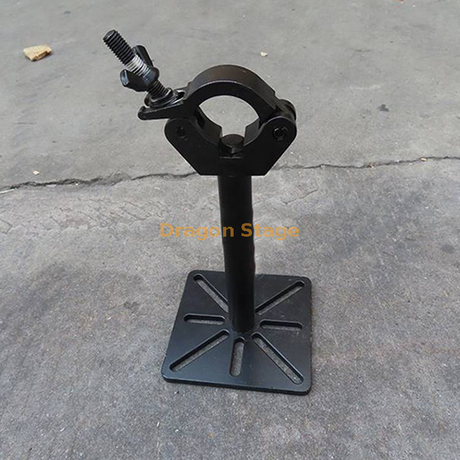 Adaptador de alumínio do painel do quadro da tela do diodo emissor de luz da barra do fardo para painéis com parafusos com braçadeira para a pilha à terra do tubo de 50mm ou a instalação do teto