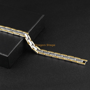 Pulseira magnética da China Amega germânio Health, titânio benefício bio -cura Magnetic Bracelet