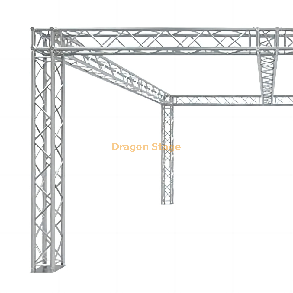 Global Truss 20'x20 'Fazenda de troca / sistema de exposições - Truss modular F34 com cantos de bloco de junção universal e feixe central