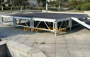 Evento ao ar livre de casamento de concerto de alumínio estágio 14.64x6.1m