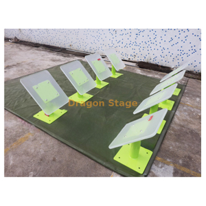 Ninja Solução Jumping Racing Racing Stool Passos Ajustável Marca Green