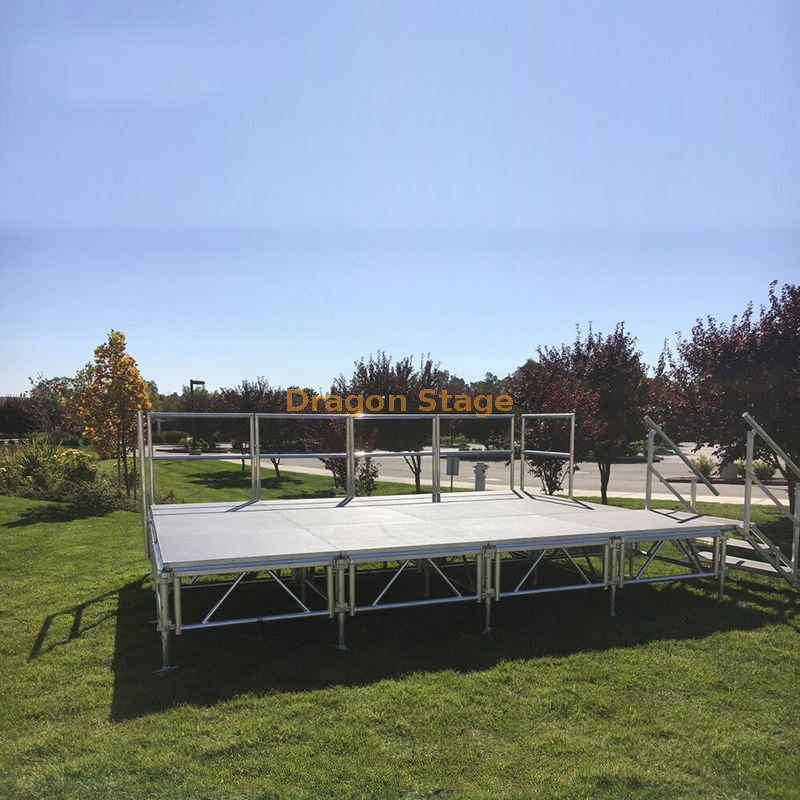 Pódio portátil de alumínio 22x10m do equipamento da fase do concerto