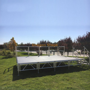 Pódio portátil de alumínio 22x10m do equipamento da fase do concerto