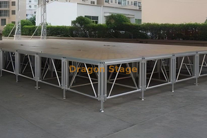 Park Aluminium Portable Square Stage 15.86x9.76m