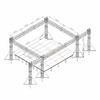 Luzes de palco ao ar livre de alumínio treliça 9x8x5m