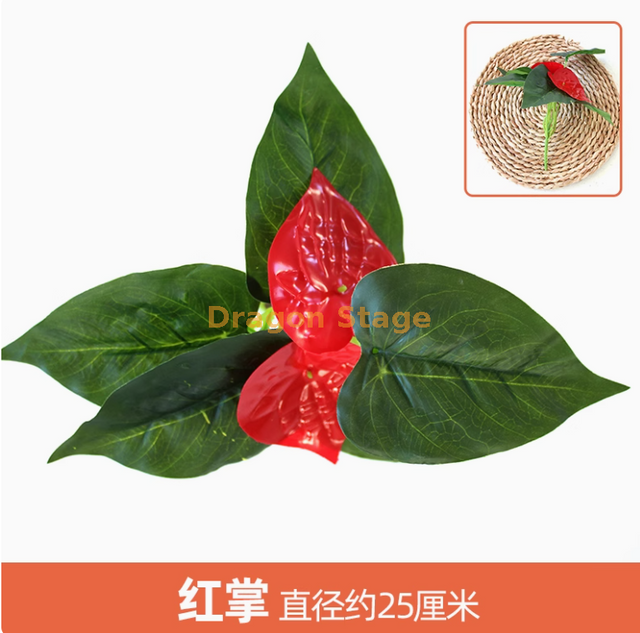 Plantas verdes Simulação Planta parede de parede de gramado Varanda de fundo interno de fundo de flor de flor de flor transparente vedação 1 ramo 1 ramo