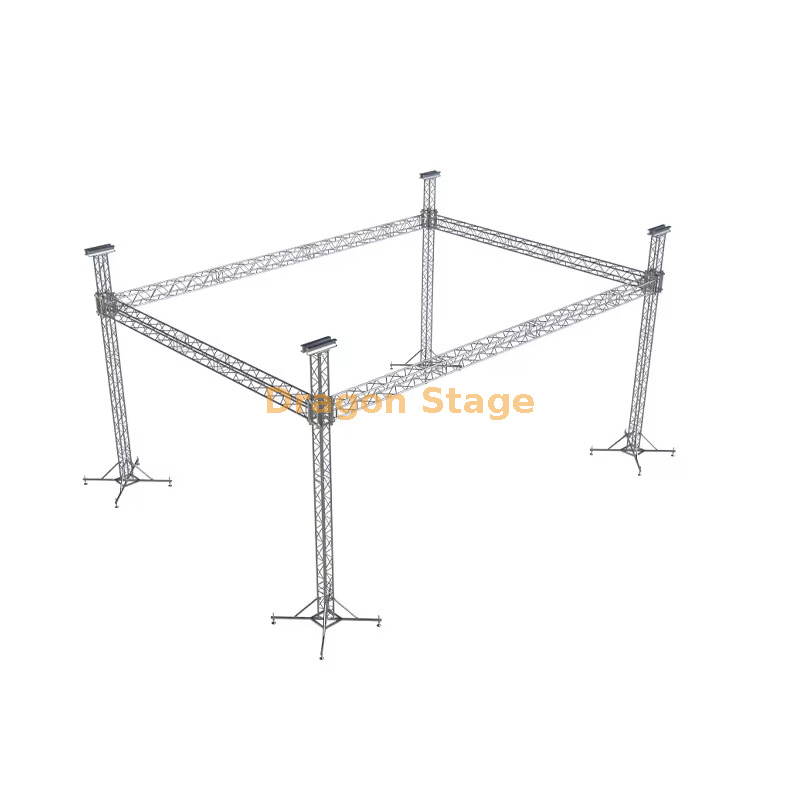 Armação de iluminação de caixa de alumínio 20x10x7m para interior