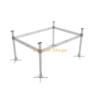 Armação de iluminação de caixa de alumínio 20x10x7m para interior