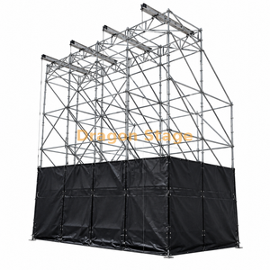 Sistema de suspensão de matriz de linha Ringlock de fileira dupla de 8x4x8m com 4 conjuntos de suspensão superior
