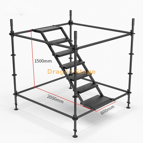 Escada de escalada Ringlock Truss com 600 mm de largura