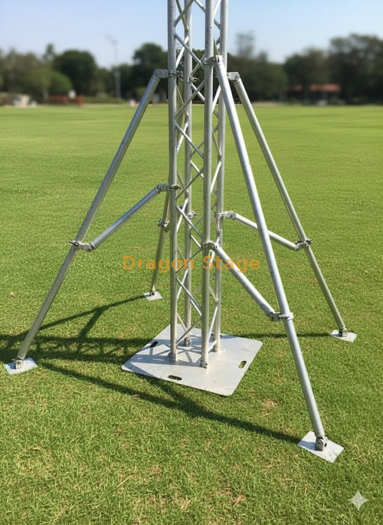 Pernas dos estabilizadores de treli&ccedil;a (3) 