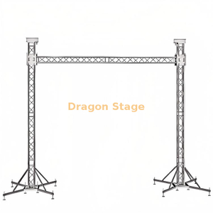 Pós -gol de 8x6m módulo de exposição Linha de tira de suporte