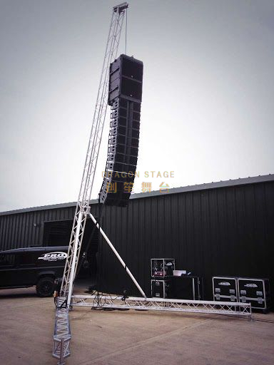 Alumínio da Torre PA para Array de Linha com Motor 6m